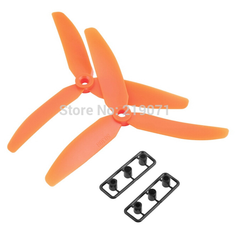 Free shipping 10 pair / lot 5030 Propeller three Blade Propeller Remote Control Multicopter Helicopter for QAV250 250 quadcopter