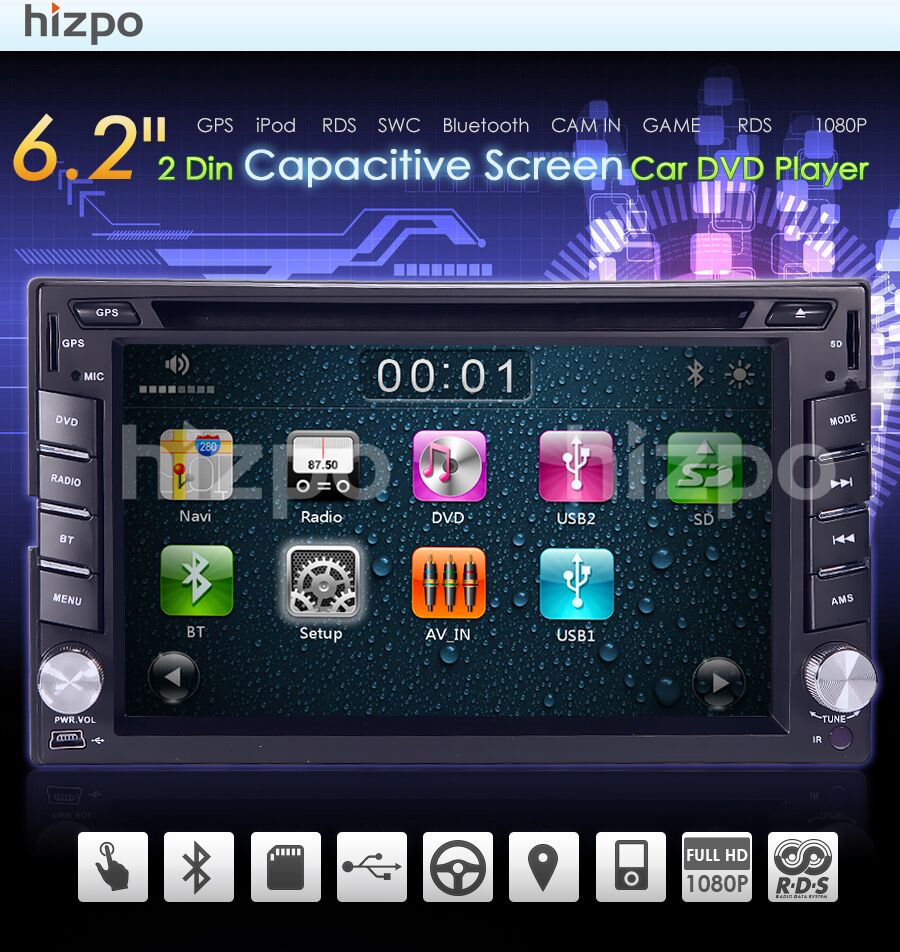 Navihouse Gps Navigation6 2 2 Din Car Dvd Player Ipod Radio