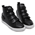 Genuine Leather Spring Autumn Ankle Boots Women Casual Shoes High Top Flat Shoes Flats