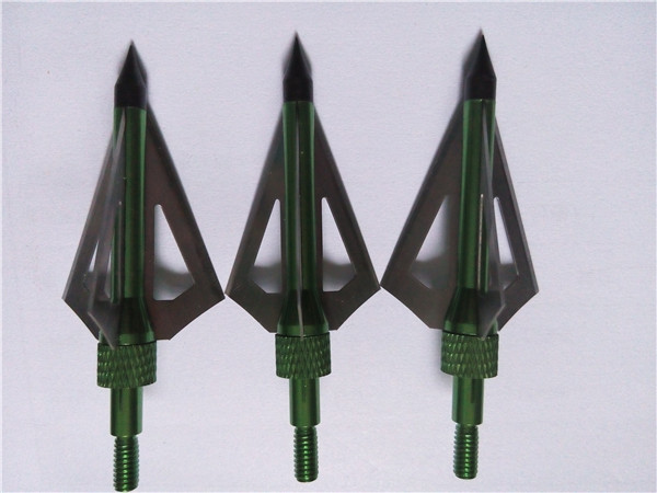 12pcs 100grain 3blades Broadhead And Arrowhead For Compound Bow And Arrow To Hunting Kyle 6641