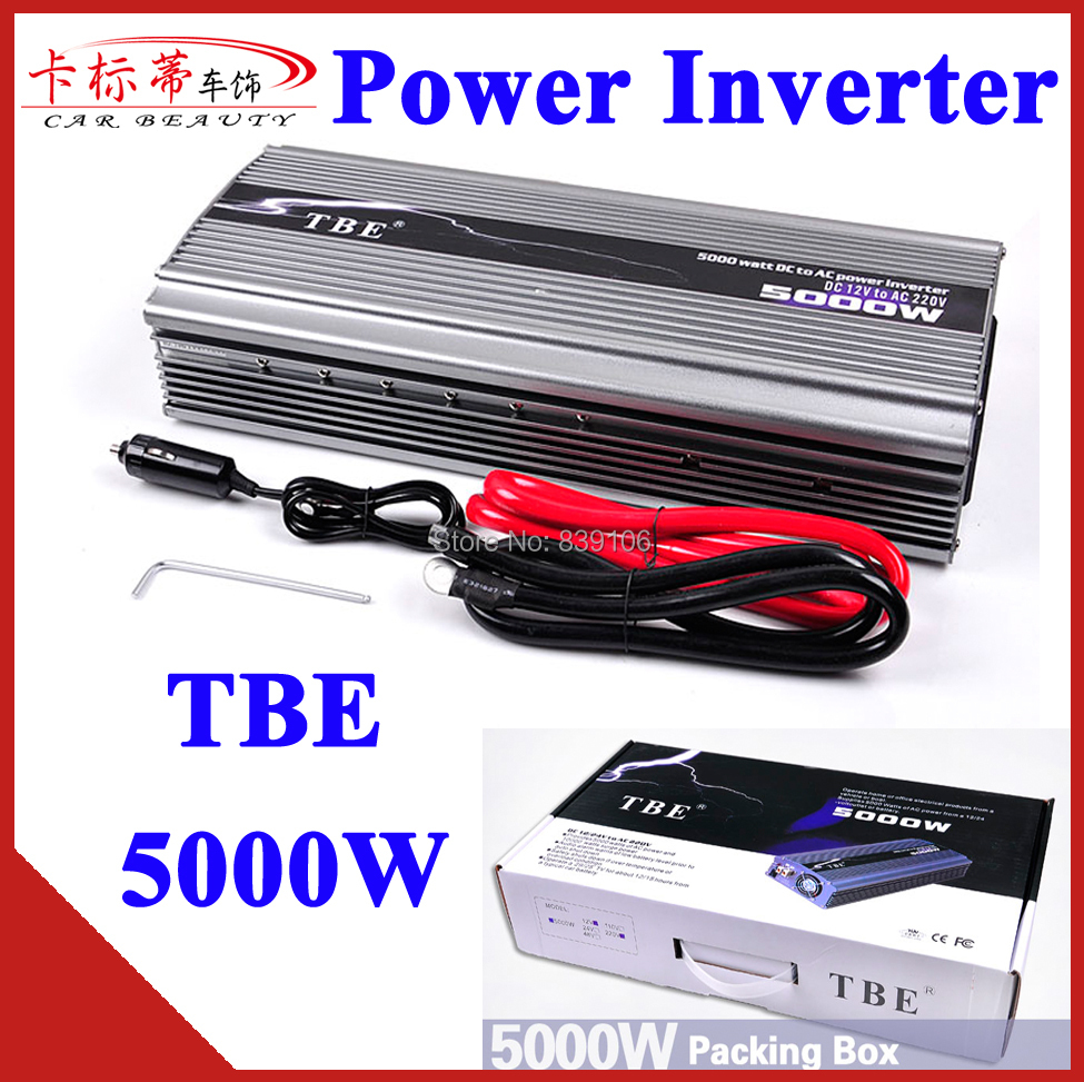 Купить 5000W мощности инвертора dc 12В ac 220v 5000 Вт автомобиль ...