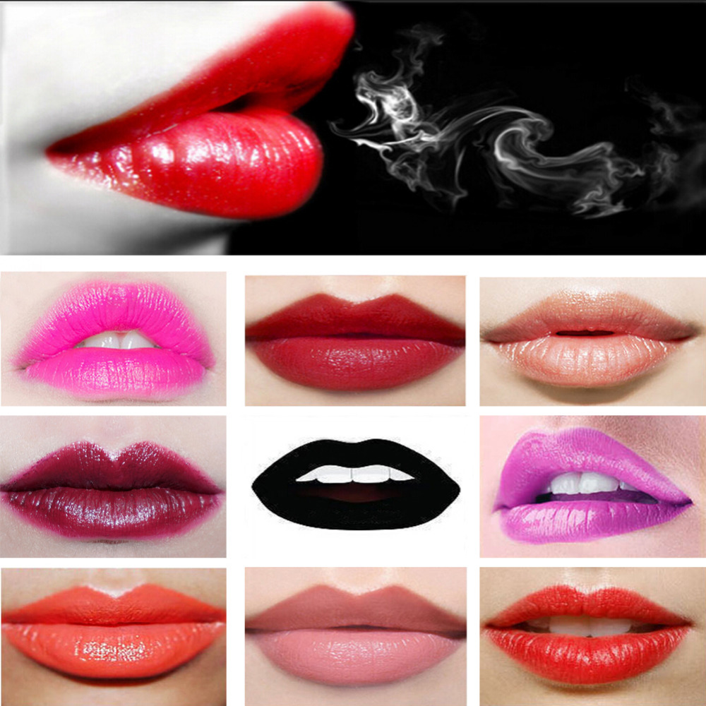 2016 Luxury Multi Colors Lipstick Vampire Grape Purple Dark Black Lipstick Vampire Style Matte Lipst