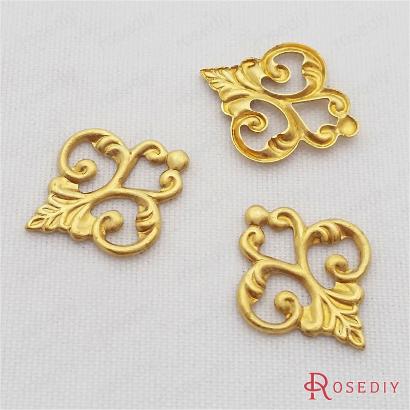 Buy (29455)50PCS 15*13MM Not plated color Brass