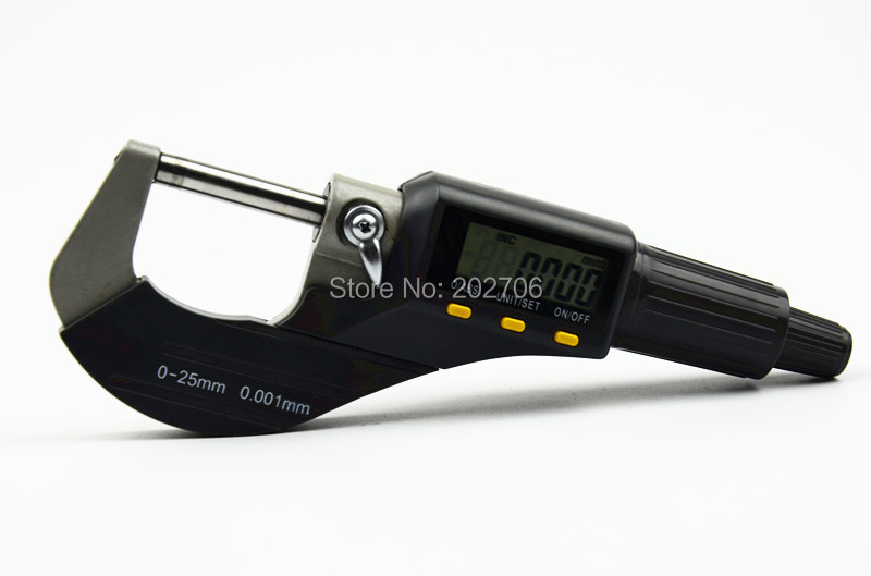 Description Picture 5 of itemElectronic Outside Micrometer 0-25mm 25-50mm 50-75mm 75-100mm 0.001 mm Digital Micrometer Gauge Meter Micrometer Measuring Tools