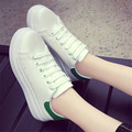 2016 han edition shoes fashion casual shoes with thick bottom sandals students breathable white shoes size