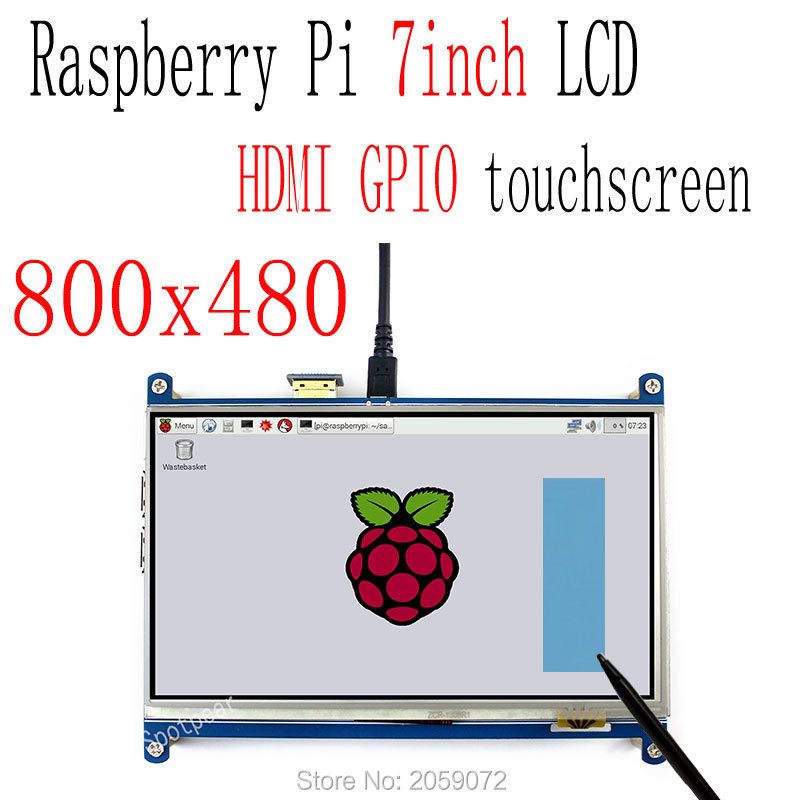 7  800x480 hdmi tft lcd     raspberry pi 3/2  b raspberry pi 7  -,  5  lcd