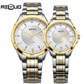 Brand Ailuo Classic Business Casual Lovers Watch Auto Mechanical Wristwatch Diamond Dial 316L Steel Men Women