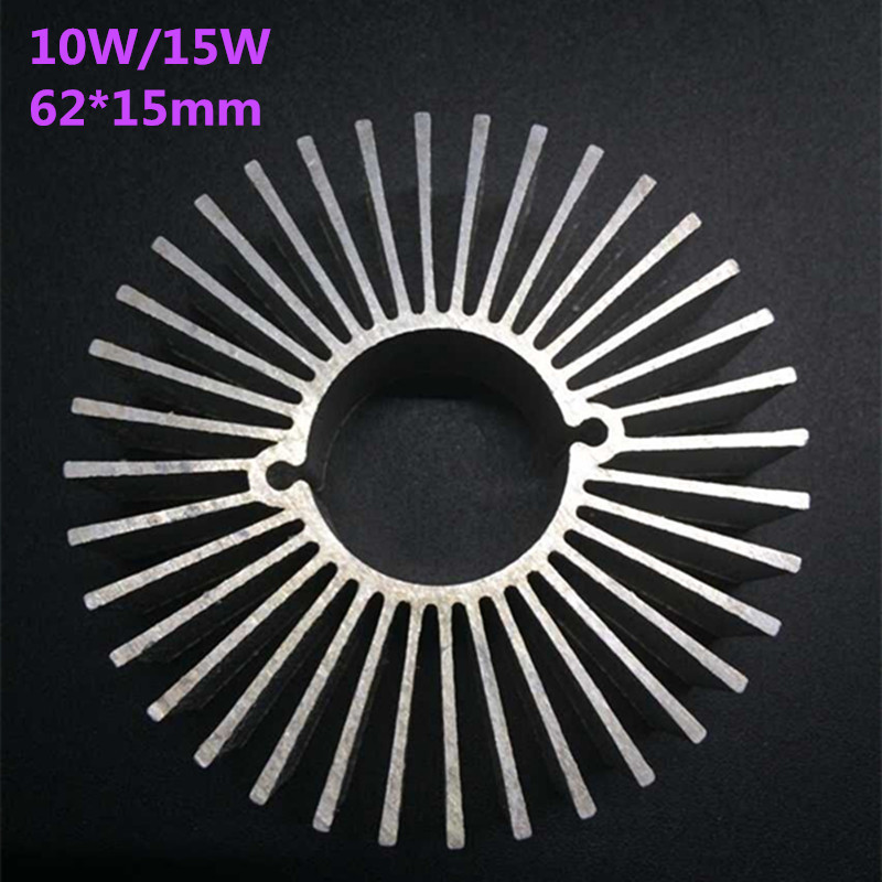 Description Picture 4 of item20pcs/lot LED Aluminum Heatsink LED Radiator For 10W 15W High Power Lamp DIY LED Cooler dissipador de   calor UFO PCB Radiator