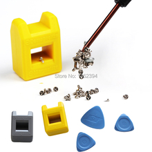 1 Unidades gator nueva machine Magnetize desmagnetice grip destornillador puntas de tornillos reparación magnética herramientas para móviles ferramentas