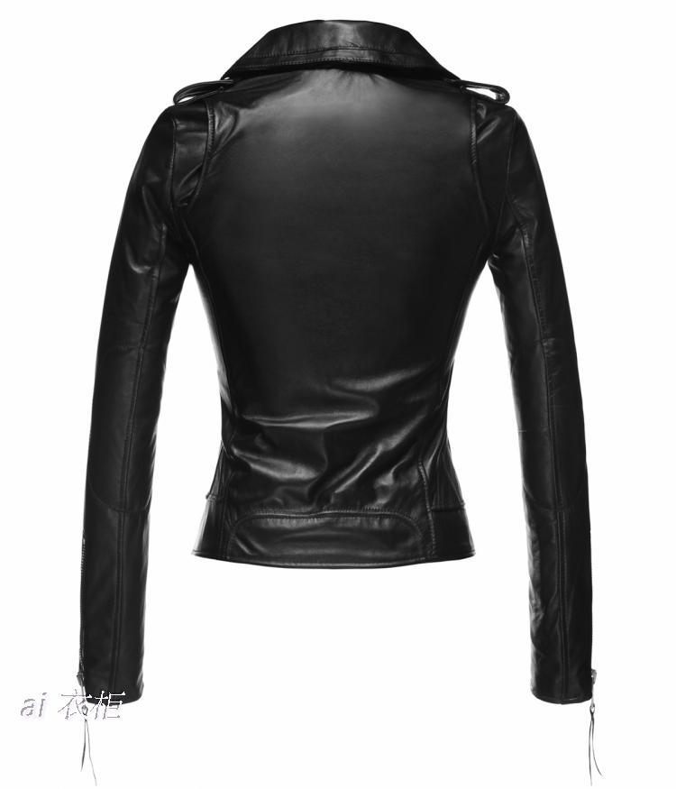 Lars Bell lady genuine Leather jacket 048 e