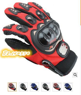 Image of 2016 Professional Auto Racing Gloves Men Motorcycle New Gloves Protect Hands Full Finger Women Breathe Patchwork Flexible Glove