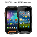 Original Oinom LMV9 MTK6572 Dual Core Rugged Mobile Phone Android Shockproof Dustproof IP67 Waterproof Phone 8MP