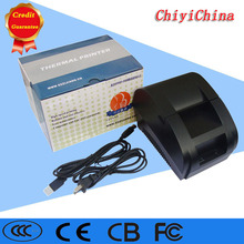 New arrival USB interface 58mm pos receipt printer thermal printing with power supply built-in free shipping