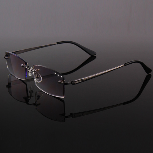 Aliexpress.com : Buy Diamond Cutting Rimless Eye Glasses ...