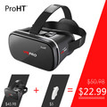ProHT VR Pro IIII 3D Glasses Type Google cardboard VR Virtual Reality 360 Video with