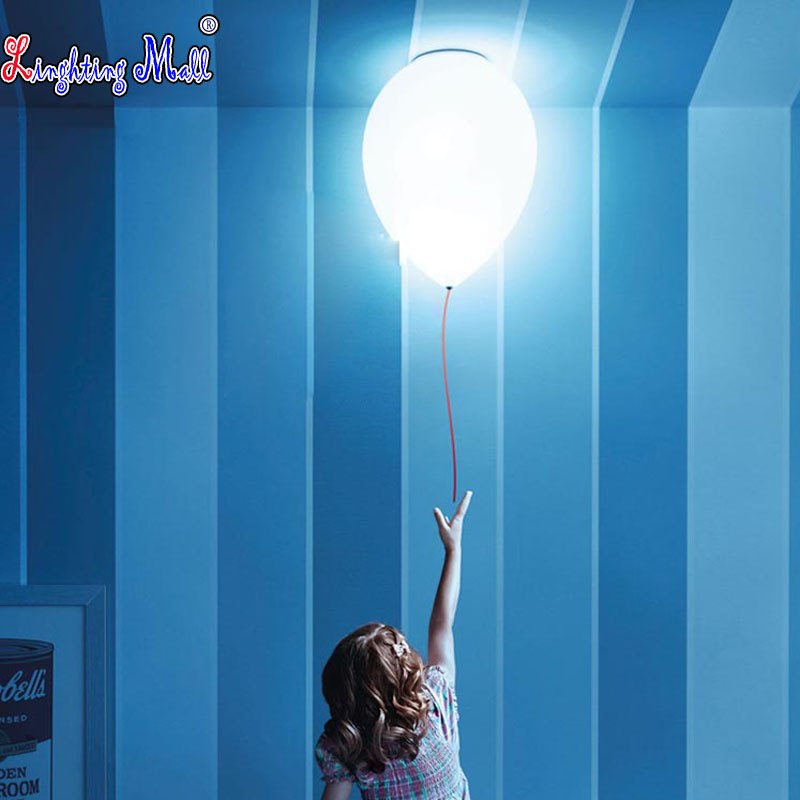 Фотография W LED FreeShiping Kid Balloon Ceiling lamp Simple Style with Creativity Best Decoration for Children