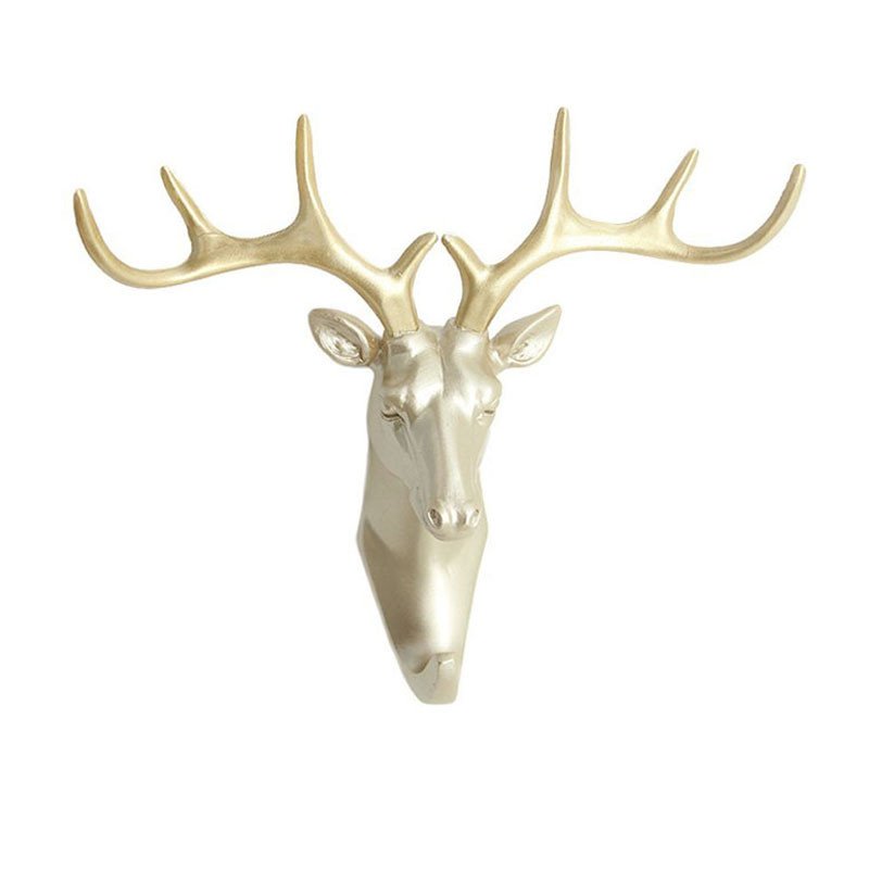 New-ELK-Animals-decoration-hook-fashion-three-dimensional-resin-hooks-creative-home-accessories-robe-hook-living
