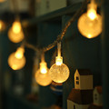 5M 28 LED Crystal Bubble Balls LED Lamp String Lights Fairy Decorative lights for Christmas wedding