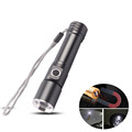Portable mini magnet flashlight 1600 Lumens Zoomable Linterna CREE Q5 Lanterna LED 18650 Tactical Flash light