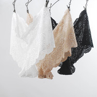 Sexy Brand Underpants Women Boxer Shorts Lace Panties Boyshort Female Knickers Full Lace Transparent Boxers Underwear