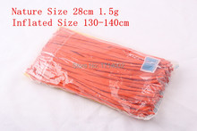 New 2015 100pcs X New Balloons Orange Colours Latex 260Q Traditional Modelling