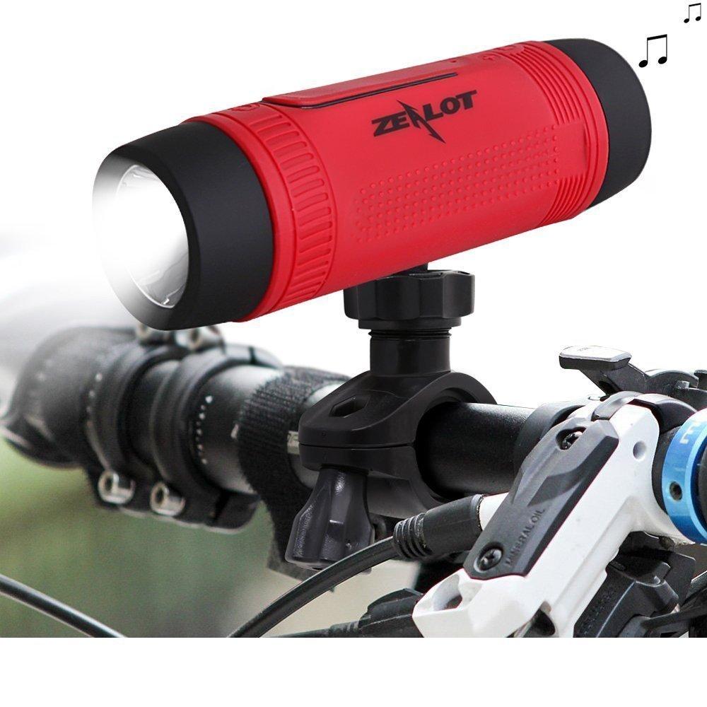 Multi-Function Outdoor Sport Stereo Wireless Bluetooth Speaker With LED Flashlight / 4000mAh Battery / FM Radio / TF Card Slot Multi-Function Outdoor Sport Stereo Wireless Bluetooth Speaker With LED Flashlight / 4000mAh Battery / FM Radio / TF Card Slot