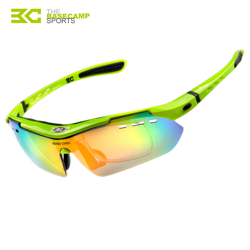 Image of Basecamp 5 Lens Polarized Cycling Glasses MTB 2016 TR90 Cycling Eyes Men Glasses Goggles Cycling Eyewear Sport Bike Sunglasses