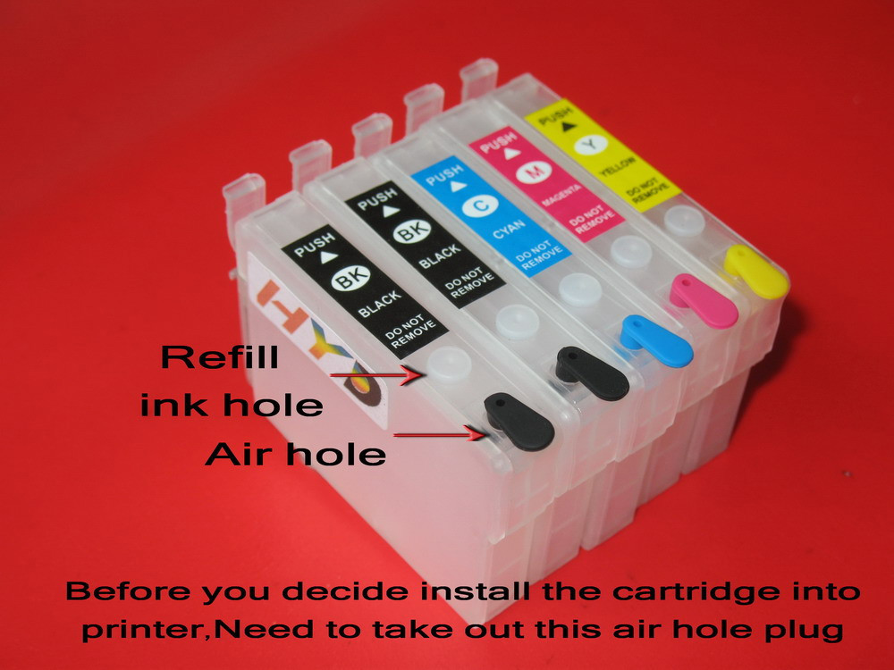 Aliexpress.com : Buy 5 Color set Refill ink cartridges ...
