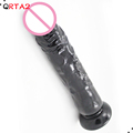 2015 Female Masturbation Massage Device Soft Suction Cup Die cast Penis Dildos G spot Cyber Skin