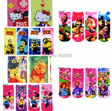 6 to 14 years one size polyester cartoon despicable me Masha and bear girls Children s
