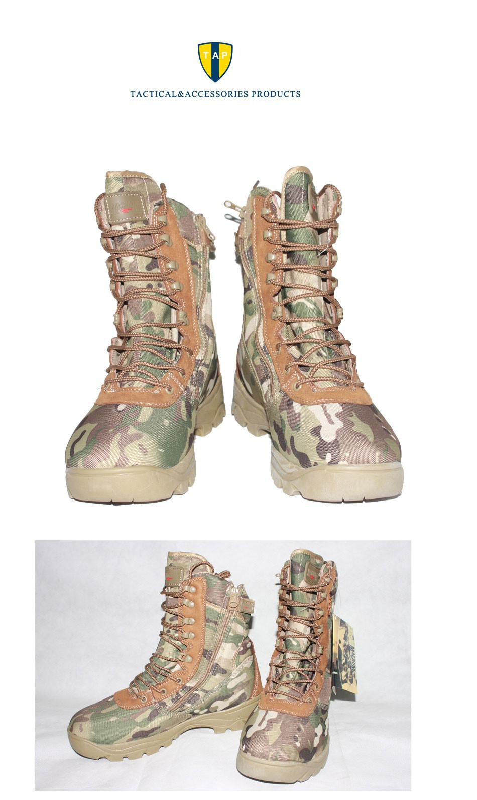 Gobon Military Desert BootsCombat Outdoor Army Botas Tactical