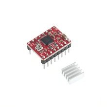 1pc Stepper Driver A4988 stepper motor driver module with aluminum heat sink for ramps 1.4 3D printer Promotion