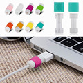 Colorful Saver Protector For Lightning USB Charger Cable Saver Protector for iPhone7 7plus SE 6 6s