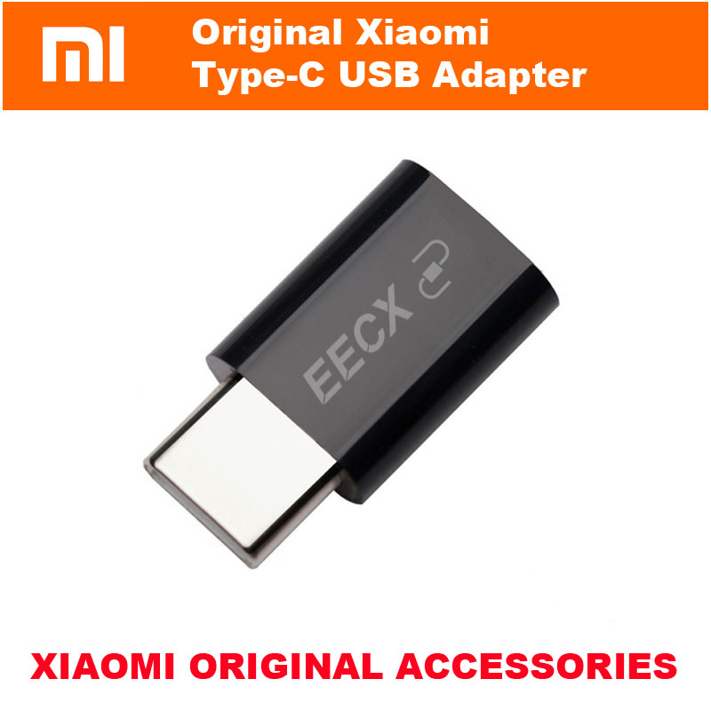 Image of CN+ Original XIAOMI Type-C USB Adapter Mi4c Micro USB Female to USB 3.1 Type-C Male Cable Convertor Connector Fast Data Sync