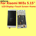High Quality for Xiaomi Mi5s 5 15 LCD Display Touch Screen frame Digitizer Glass Lens Assembly
