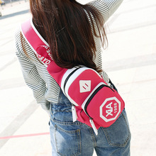 Fashion Sports Bag Women’s Casual Handbag Oxford Cloth Chest Bag