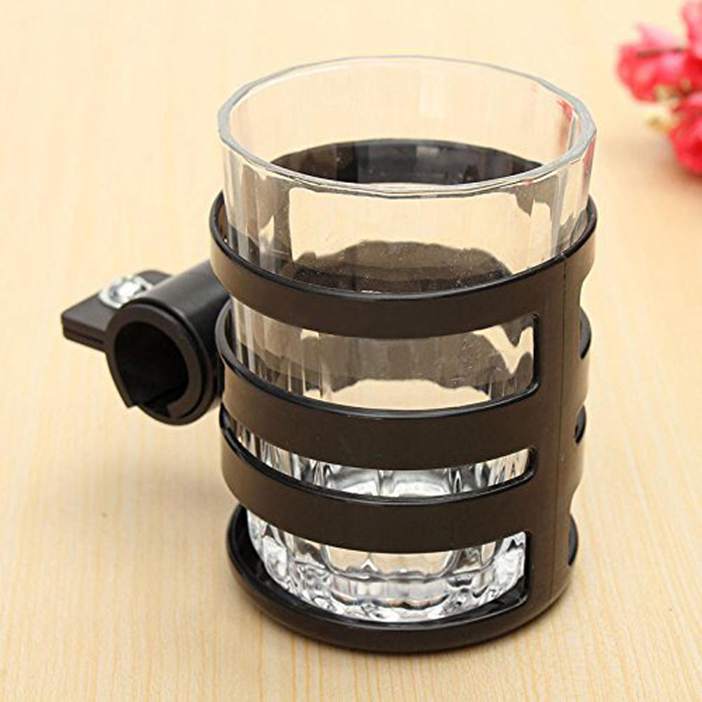 Kids Bicycle Cup Holder Coffee MTB Road Bike Handlebar Mug Drink Bottle Clamp Mount Cage Rack