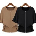 New 2016 Autumn Winter Women Basic Coats Fashion Shawl Slim Short Jacket Thin Coat Casual Winter