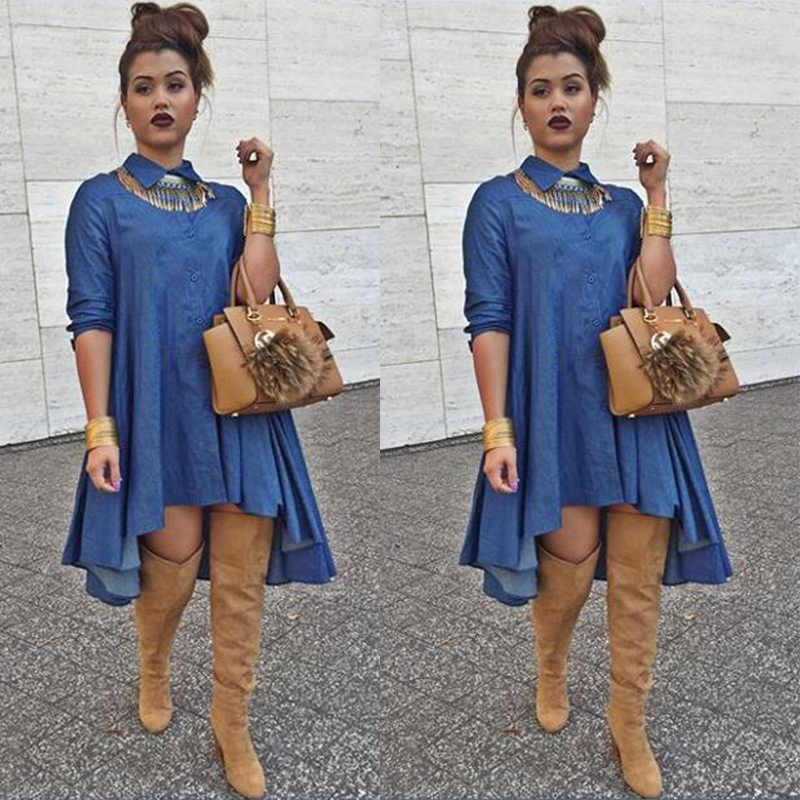 jean t shirt dress