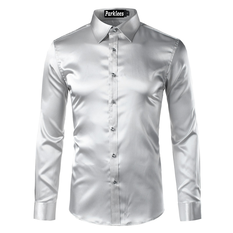 mens satin shirts uk