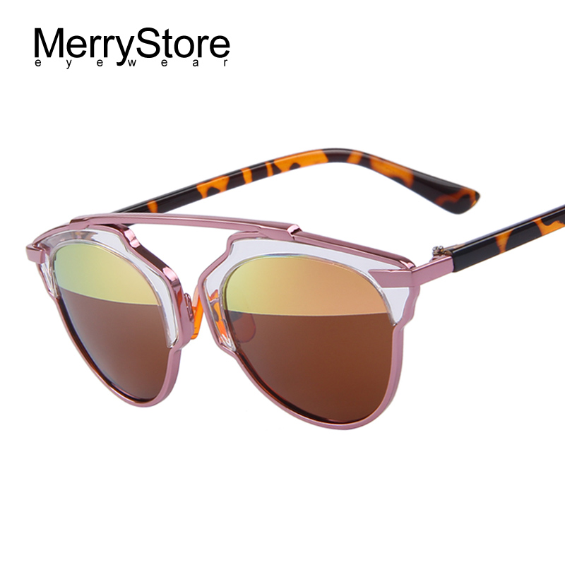 Image of MERRYSTORE Fashion Women Cat Eye Polarized Sunglasses Brand Designer Sun Glasses Men Classic Eyewear Oculos UV400