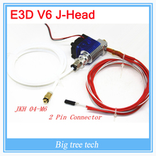 E3D-V6 HotEnd Full Kit – 1.75mm 0.2mm/0.3mm/0.4mm/0.5mm of nozzles 12V Bowden for RepRap 3D Printer Extruder j-head