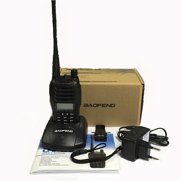 Baofeng uv b6 Police Walkie Talkie Dual Band VHF And UHF Ham Radio HF Transceiver For 2 Way Radio Midland Handheld Handy Talkie (11)