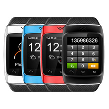 Hot Selling Four Choices ZGPAX S12 1.54-inch Touch Screen MTK6260 Bluetooth Smart Watch Phone Free Shipping