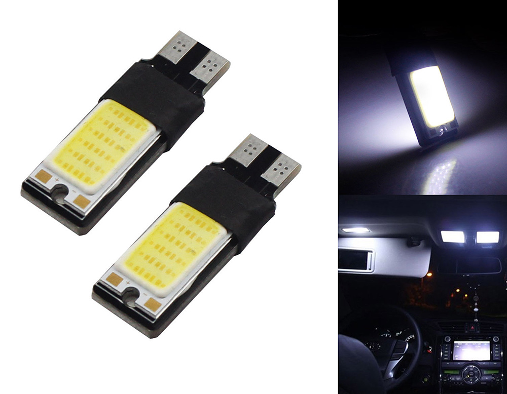 Image of 1pcs T10 LED COB Interior Bulb Light 194 168 W5W Parking Backup Fog Light Brake Lamps Canbus Auto No Error T10 COB car light 6C