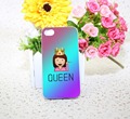 Drama Queen Emoji White Hard phone Case Cover for iPhone 4 4s 5 5s 5c 6