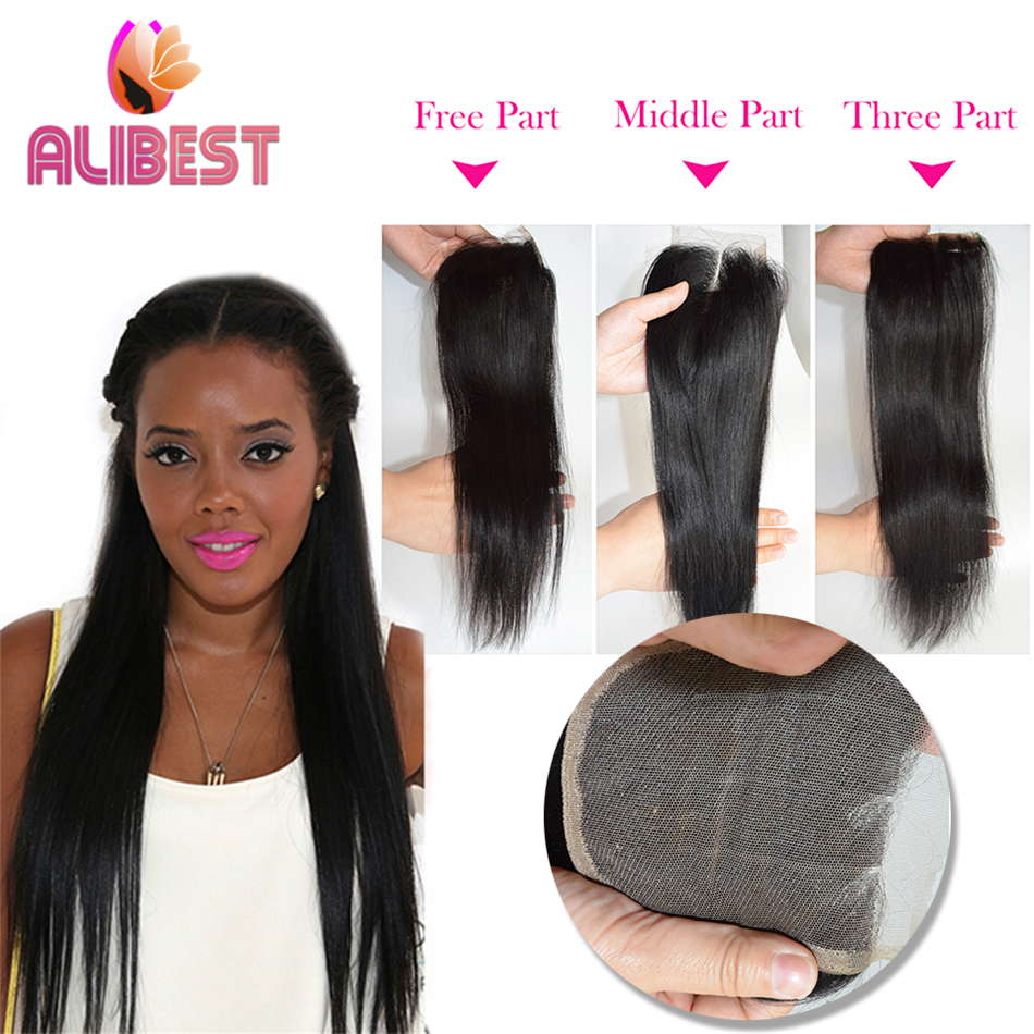 Image of queen hair products unprocessed virgin brazilian hair closure brazilian virgin hair straight brazilian virgin hair lace closure