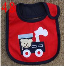 Baby Bibs Cotton Bandana Bibs Infant Babador Saliva Bavoir Towel baberos bebes Babadores Newborn Baby Girls Boys 2pcs/lot xwd48