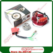 High Performance Racing Magneto Coil Stator For 50 70 90 110 125cc Horizontal Engines Dirt Pit Bike Monkey Bike Free shipping