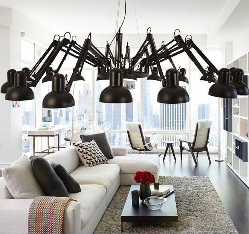 Kiven Antique Large Barn Chandelier with 8 Lights Painted Finish(without Bulbs)